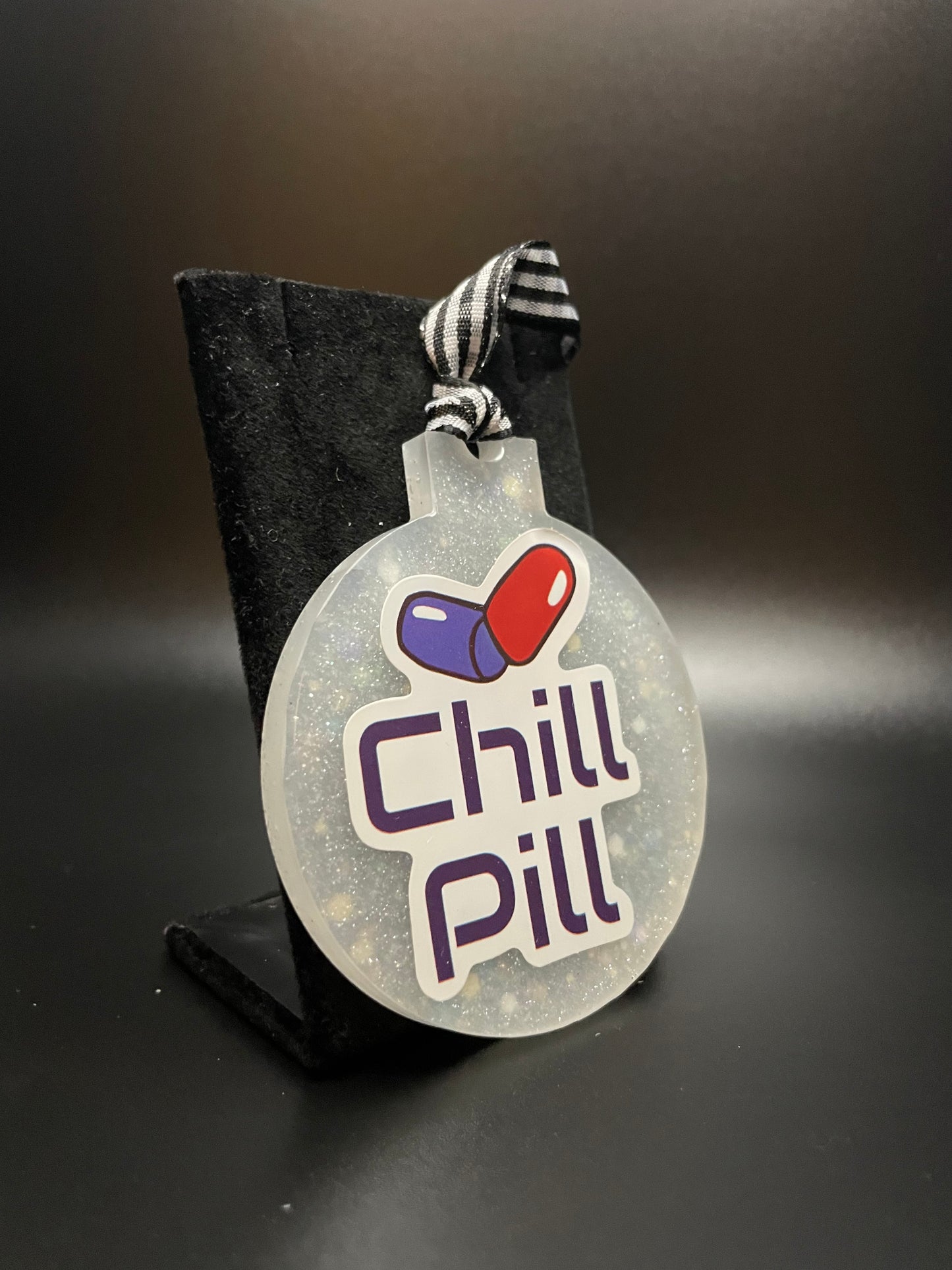 Resin Ornament - Chill Pills