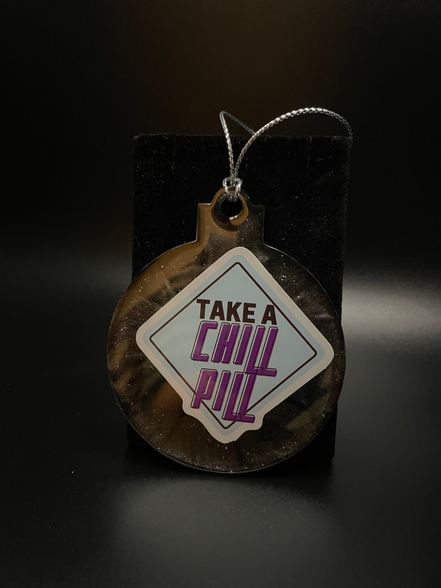 Resin Ornament - Chill Pills