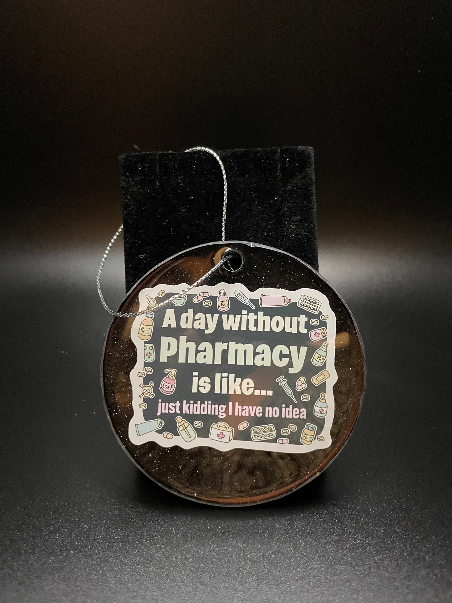 Resin Ornament - Cute/Sarcastic