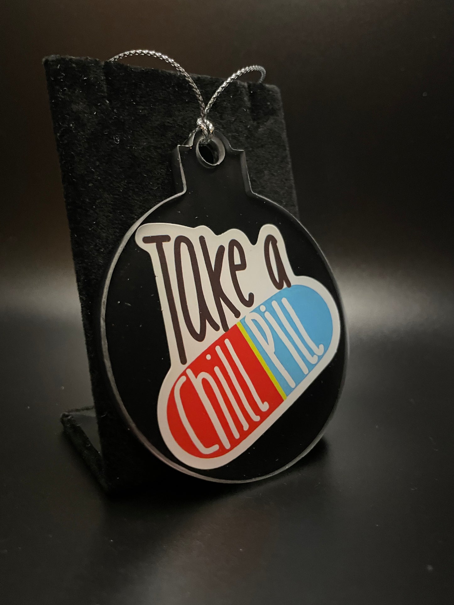 Resin Ornament - Chill Pills