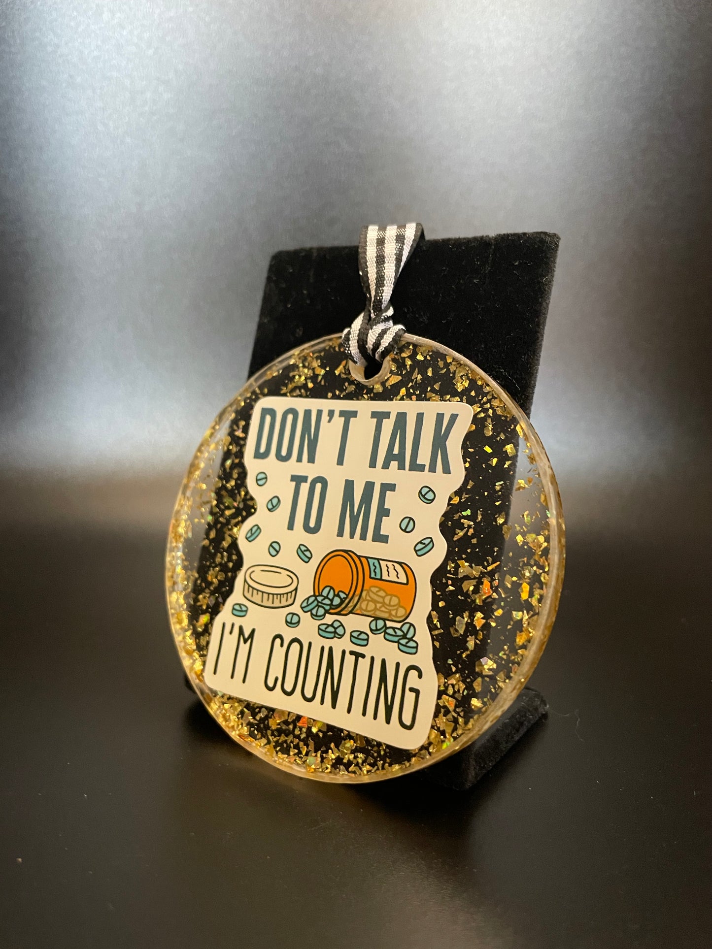 Resin Ornament - Cute/Sarcastic