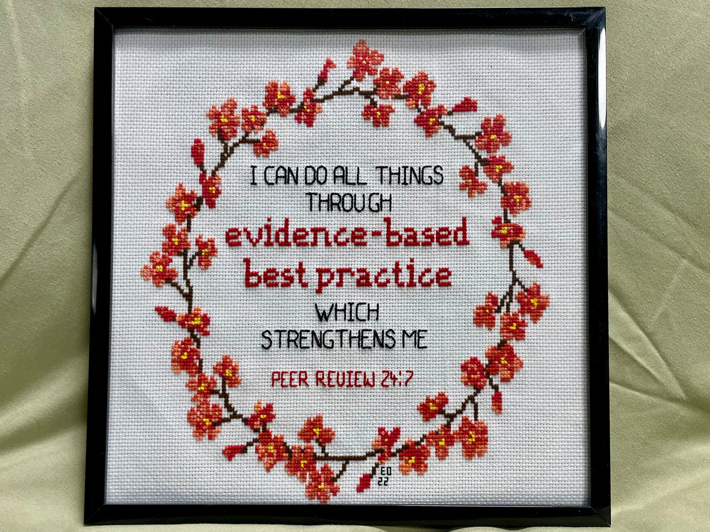 Peer Review Cross-Stitch