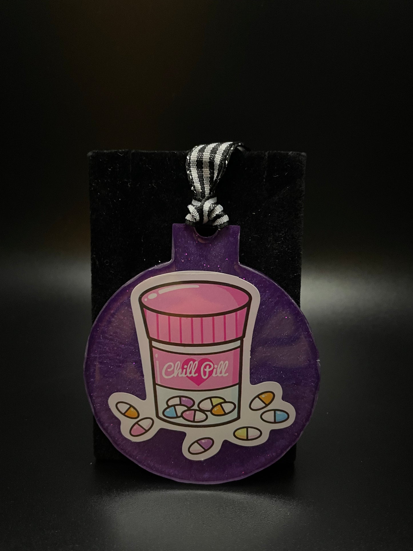 Resin Ornament - Chill Pills