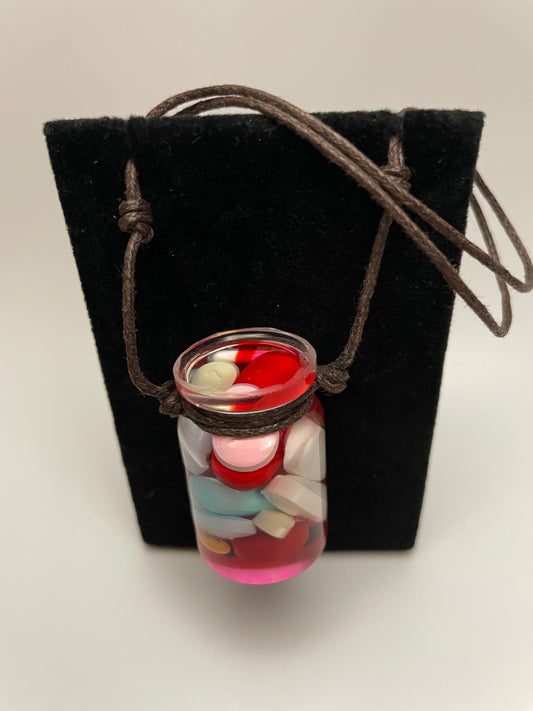 Resin Medicine Jar Ornament