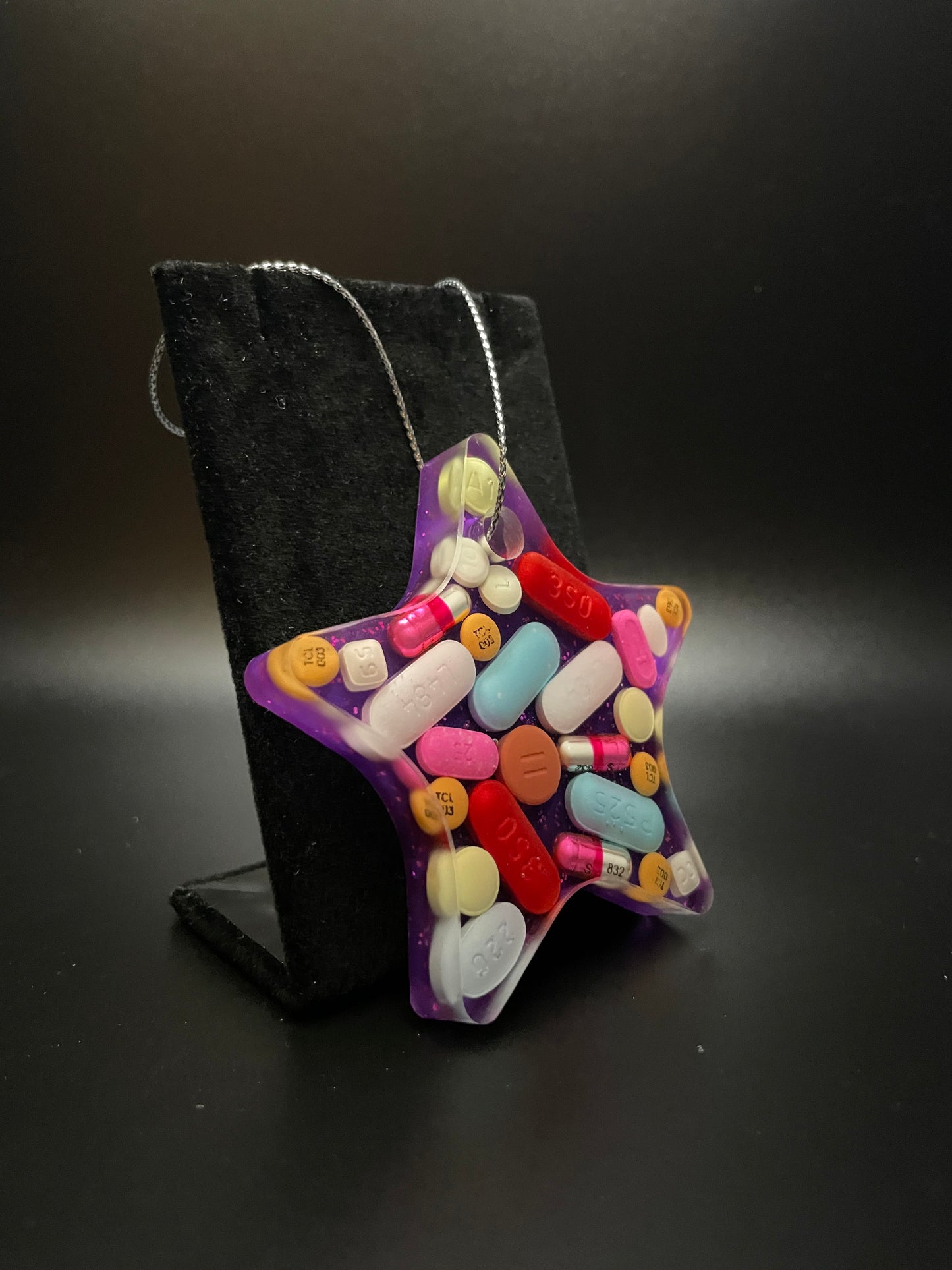 Star Resin Medicine Ornament