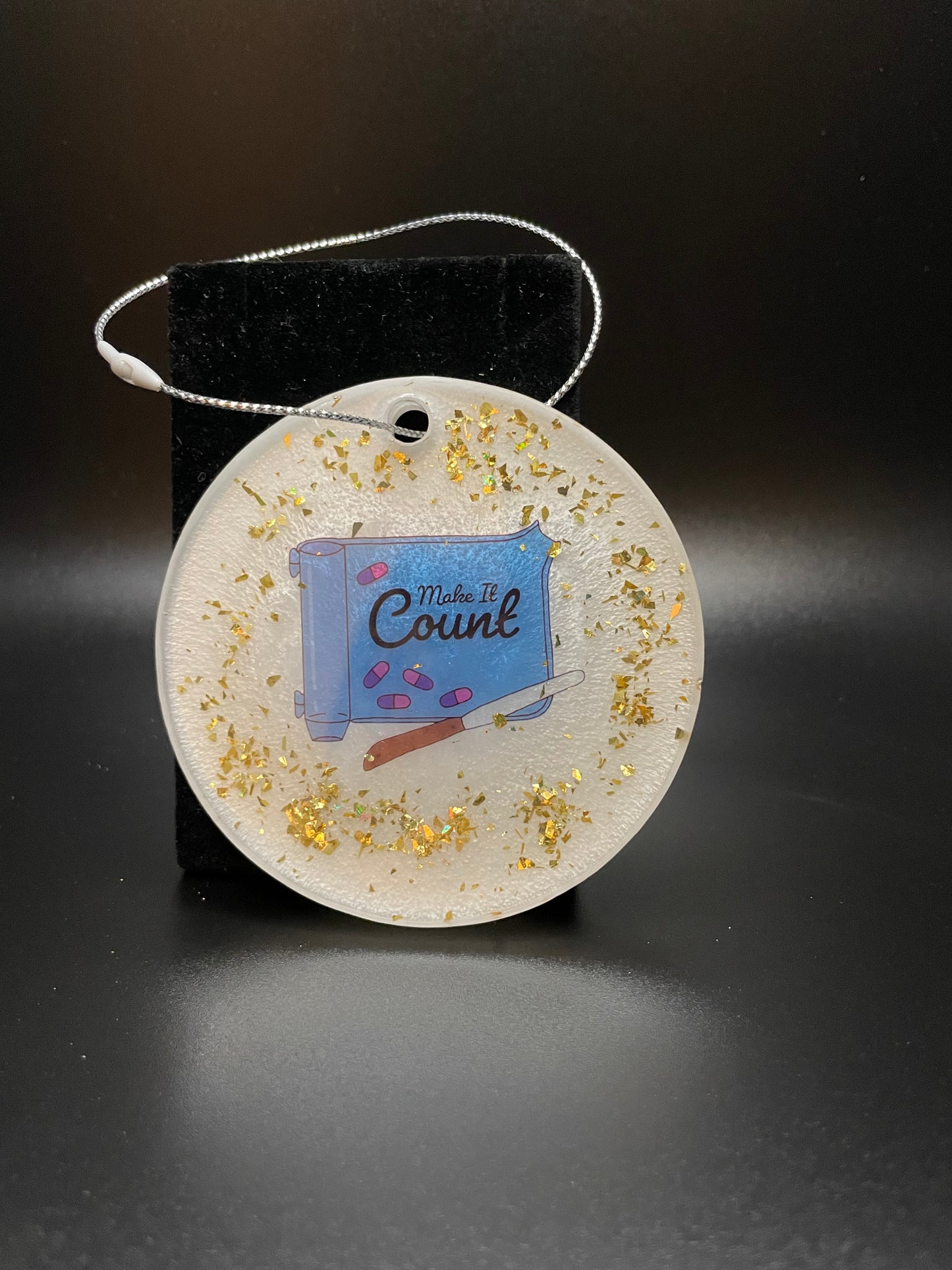 Resin Ornament - Cute/Sarcastic