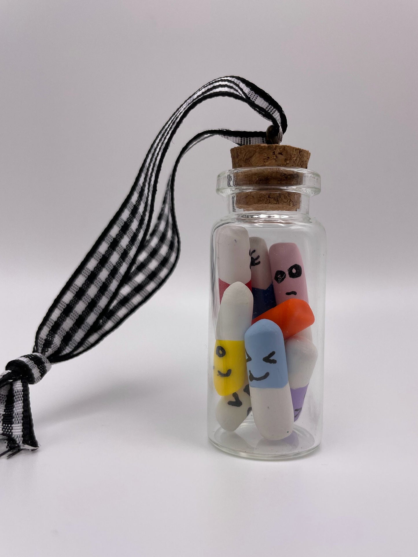 Medicine bottle ornament